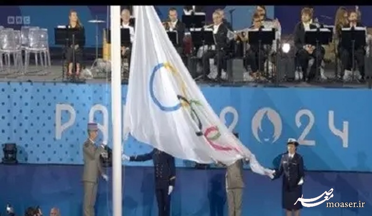 پرچم المپیک، برعکس نصب شد