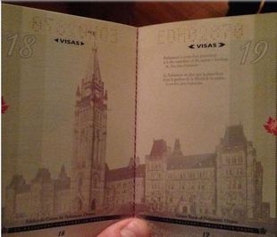 پاسپورت‎های جدید و جالب کانادایی