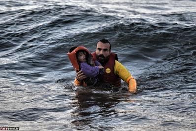 لحظات مرگ و زندگی پناهجویان سوری