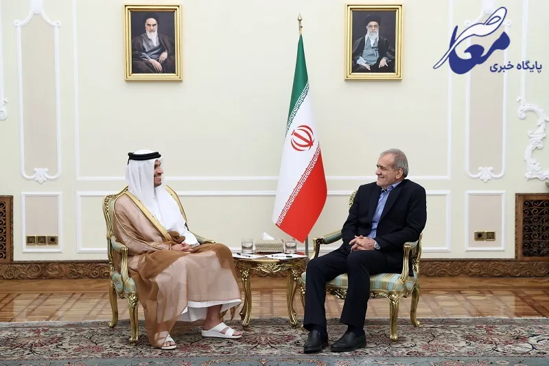 پزشکیان دیدار قطر